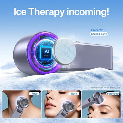 ❄️ 20°F Instant Cooling Handheld Fan | 199 Speeds, 5500mAh, 150° Foldable
