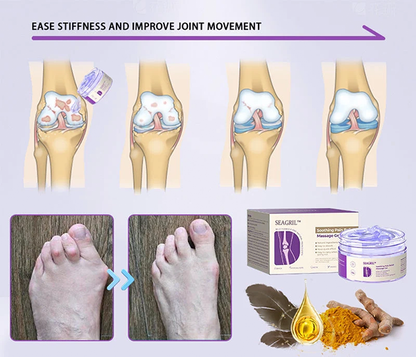 ✅[FDA-Registered & Clinical support] Official store: SEAGRIL® Turmeric & Emu Oil Arthritis Soothing Pain Relief Massage Gel(👨‍⚕️AAD Recommended)