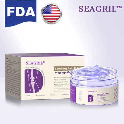 ✅[FDA-Registered & Clinical support] Official store: SEAGRIL® Turmeric & Emu Oil Arthritis Soothing Pain Relief Massage Gel(👨‍⚕️AAD Recommended)