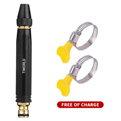 🚗💦Powerful High-Pressure Home Car Wash & Garden Sprayer ( Two free clamps are included )