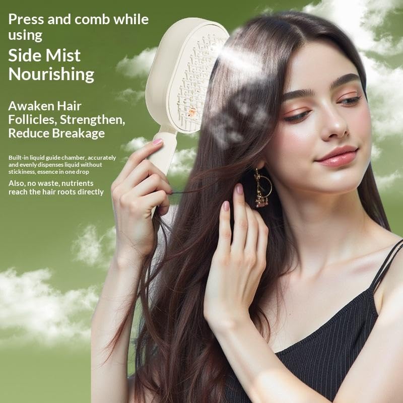 Anti-Knot & Anti-Frizz Brush Detangles, hydrates, and tames frizz in just a few minutes every day