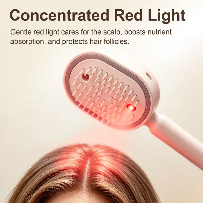 Anti-Knot & Anti-Frizz Brush Detangles, hydrates, and tames frizz in just a few minutes every day