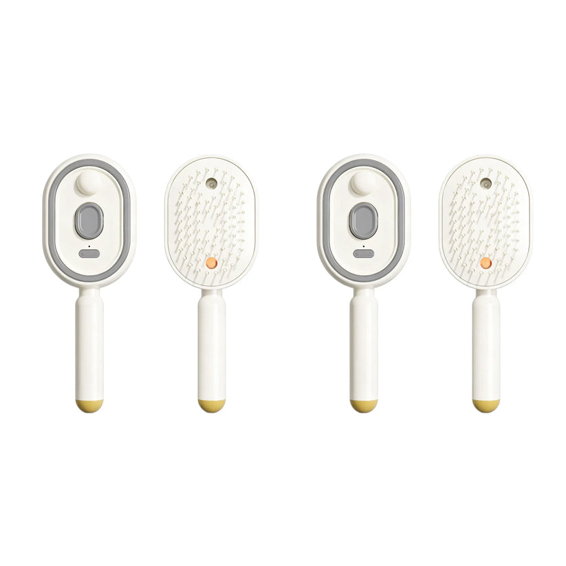 Anti-Knot & Anti-Frizz Brush Detangles, hydrates, and tames frizz in just a few minutes every day
