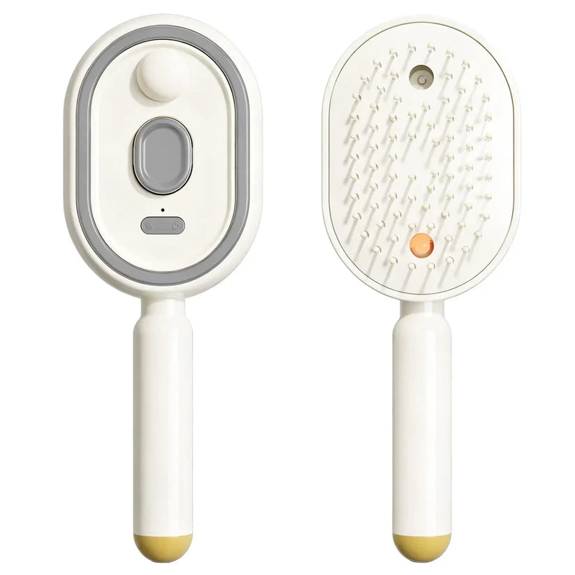 Anti-Knot & Anti-Frizz Brush Detangles, hydrates, and tames frizz in just a few minutes every day